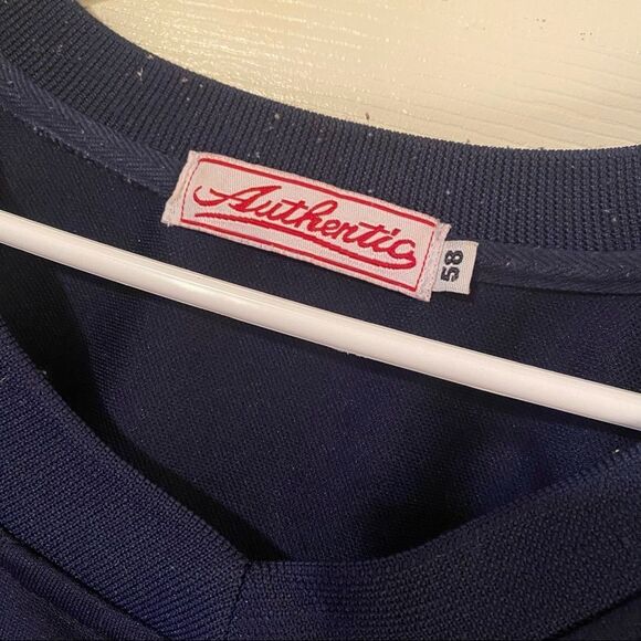 Mitchell & Ness Navy and Orange Men's Jersey - Picture 6 of 10